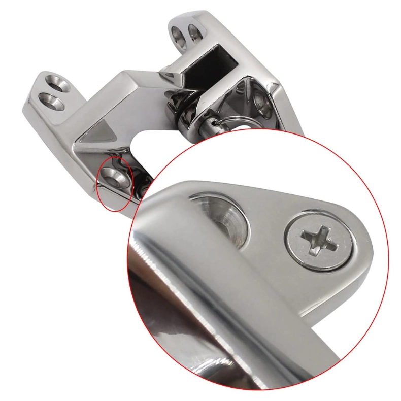 Boat Cabinet Hatch Hardware Strap Hinges 316 Stainless Steel Hinge Marine Heavy Duty Deck Cupboard Hinge