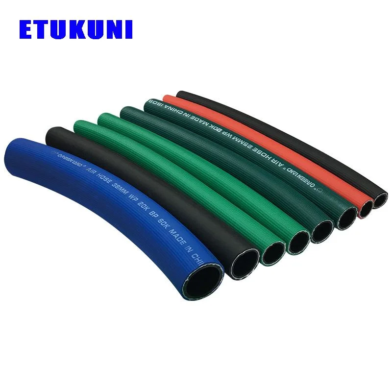 PVC NBR Rubber Three-Layer Two-Line Pneumatic Hose for Wind Gun Oil Pipes, Chemical Tube