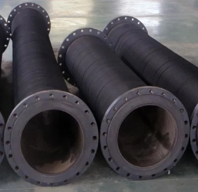 Large Diameter Flange Type Dredging Discharge Rubber Hose