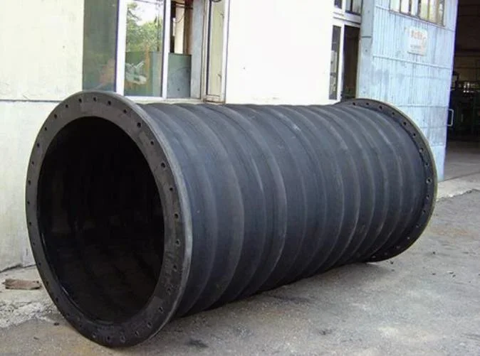 Large Diameter Flange Type Dredging Discharge Rubber Hose