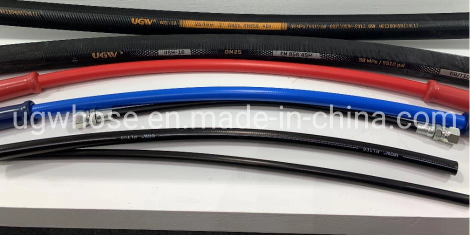 Oil Resistant DIN En 857 2sc Standard Flexible Hydraulic Hose