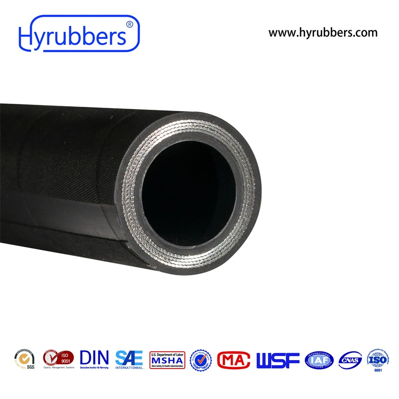 SAE 100 R1at Oil Resistant Synthetic Hydraulic Rubber Hose