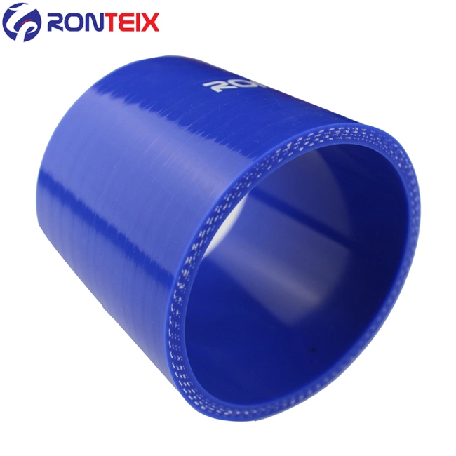 High Temp 4 Ply Reinforced Straight Silicone Rubber Hose