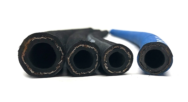 Black Blue Red High Pressure Hydraulic Rubber Oil Hose for Carry Water Fuel