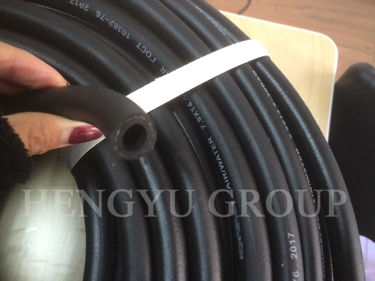 Hengyu Flexi Hose Pipe Lightweight 1 4 Inch Available Textile Braided Air Hose