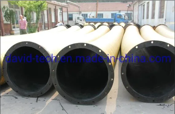 Self-Floating Flange Dredging Sand Mud Oil Suction Rubber Discharge Flexible Hose