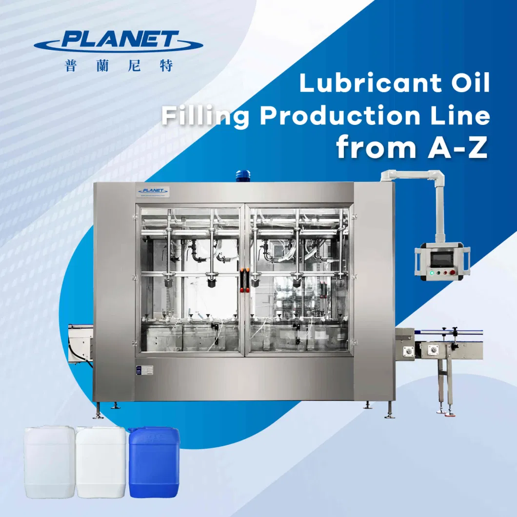 10-25L Automatic 20L 5L Engine Lubricant Hydraulic Oil Weighing Urea Bottle Filling Line