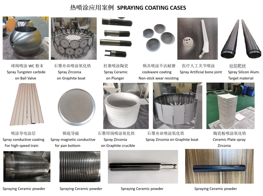 Thermal Powder Coating Ancillary Machine Surface Treatment Plasma Spray Equipment Hvof Spray Ceramic Metal Powder Coating