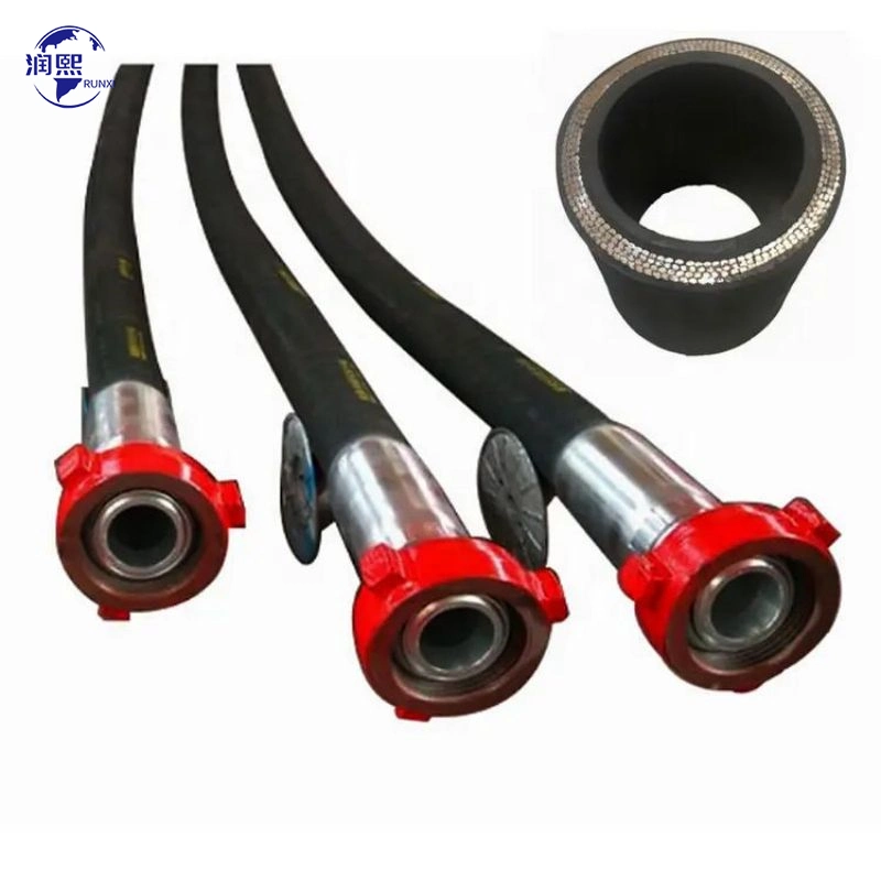 Heavy Duty Flexible Rubber Oil Mud Conveying Pump Rotary Drilling Hose