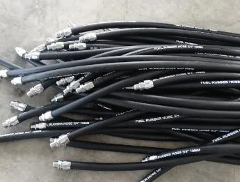 Braided Rubber Fuel Line Oil Delivery Hose for Dispensing Tank