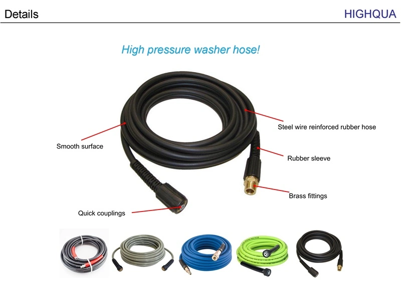 High Temperature Oil Resistant 602-0801 Hydraulic Hose 6000 Psi Manufacturer in China