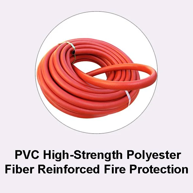 Aging Resistance China Made Stainless Steel Wire Polyester Reinforced PVC Vacuum Hose Pipe for Water Oil Powder Suction Discharge Conveying