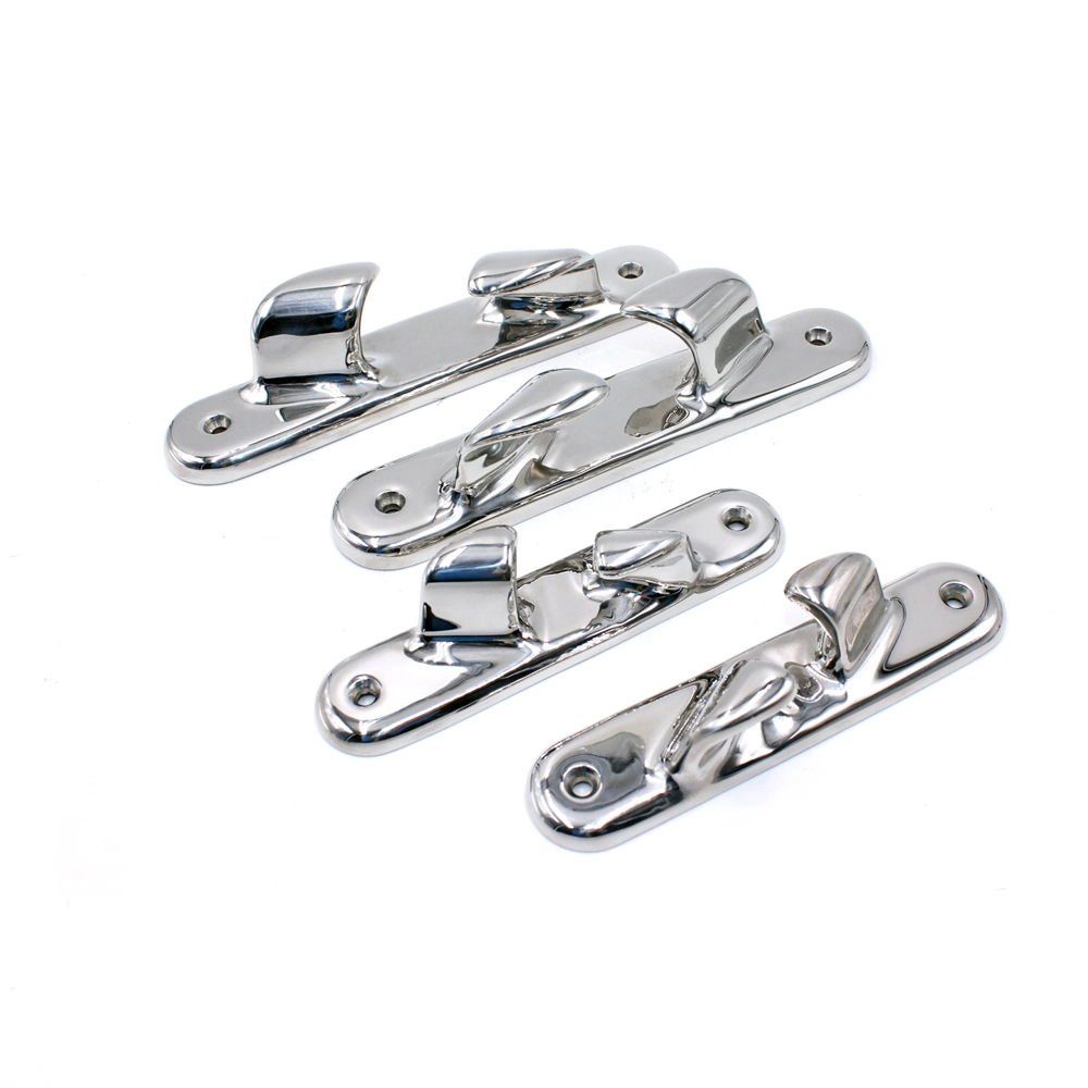 Heavy Dudy Marine Grade 316 Stainless Boat Angled Bow Chocks Yacht Deck Dock Mooring Rope Cleat Chock