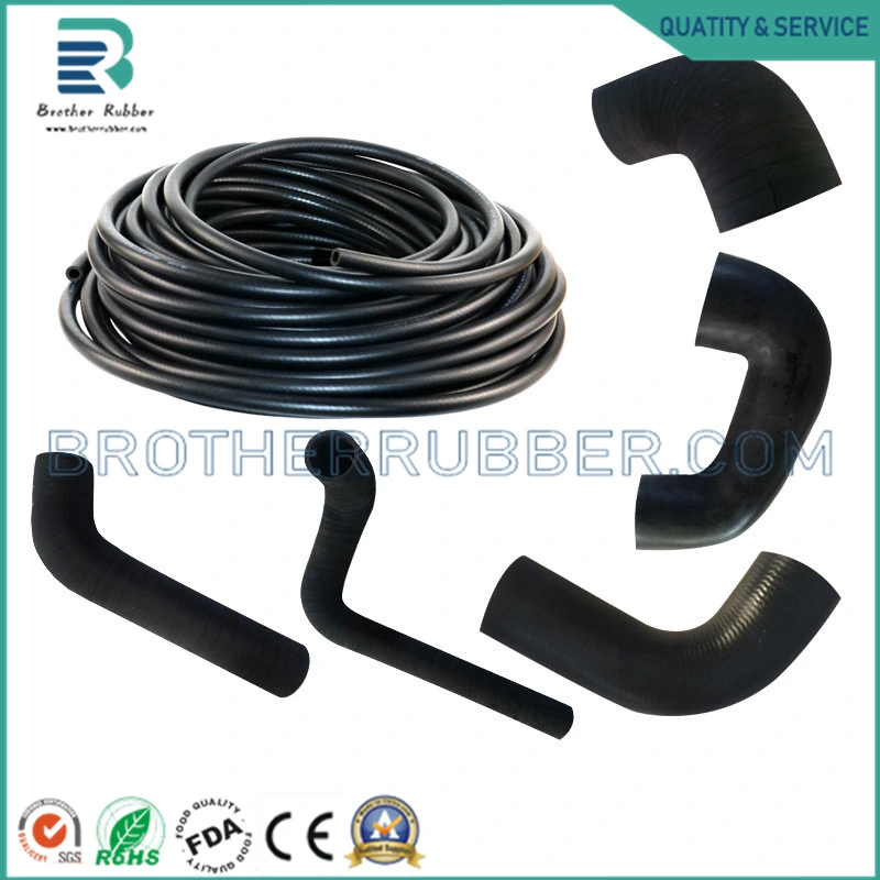 Custom Design Heat and Oil Resistant Flexible Silicone NBR Hose for Auto