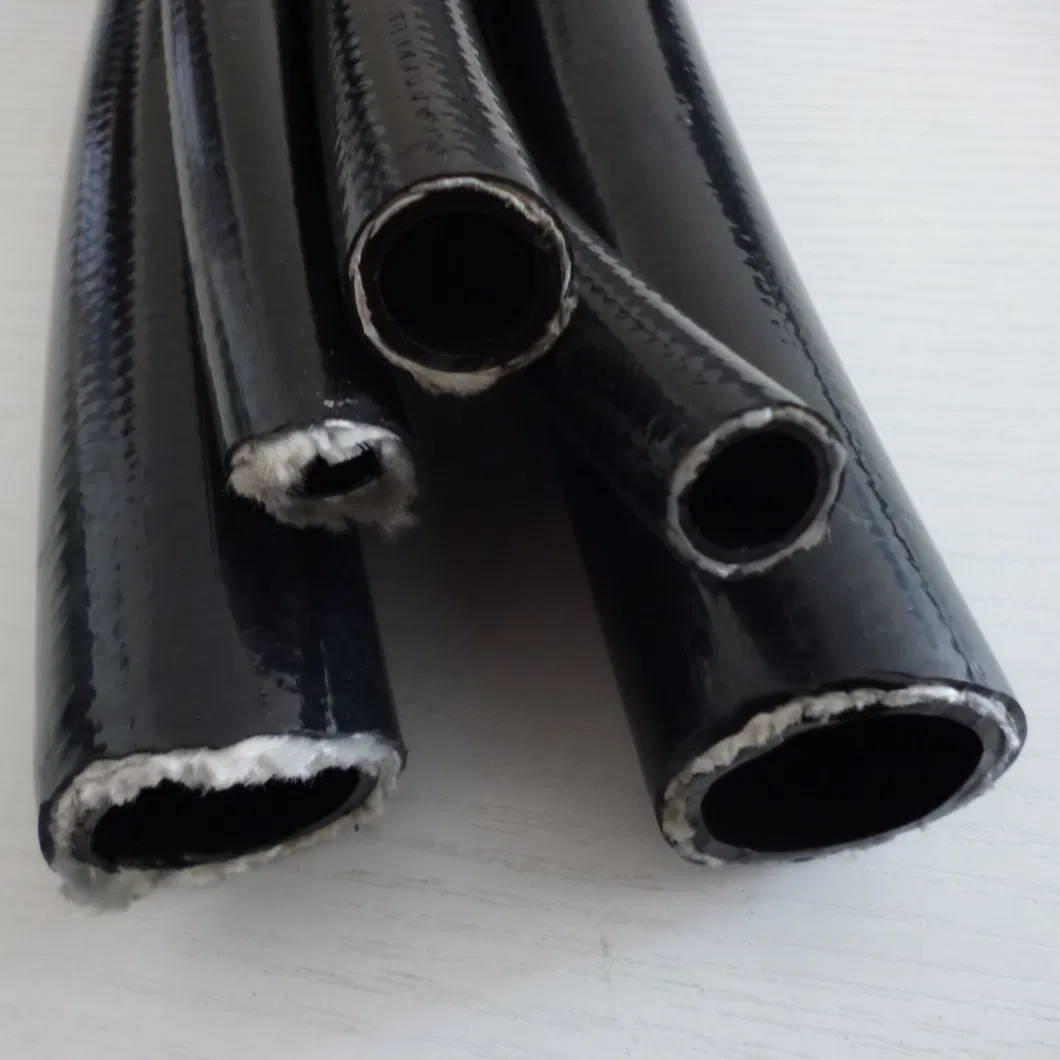 SAE 100r7/En855 R7 Synthetic Fibre Braid Rubber Resin Hose