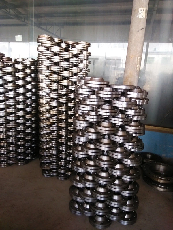 Customized Gas and Oil Pipe Fitting Black Mild Steel Flange