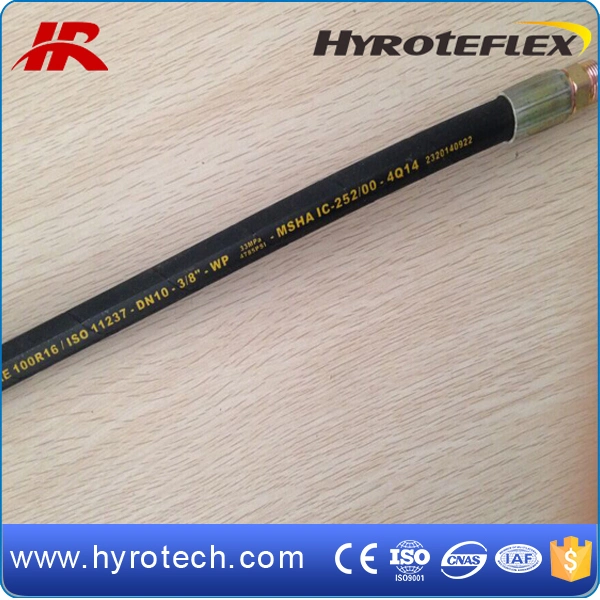 High Pressure Oil Resistant Hydraulic Rubber Hose SAE 100r16 R17