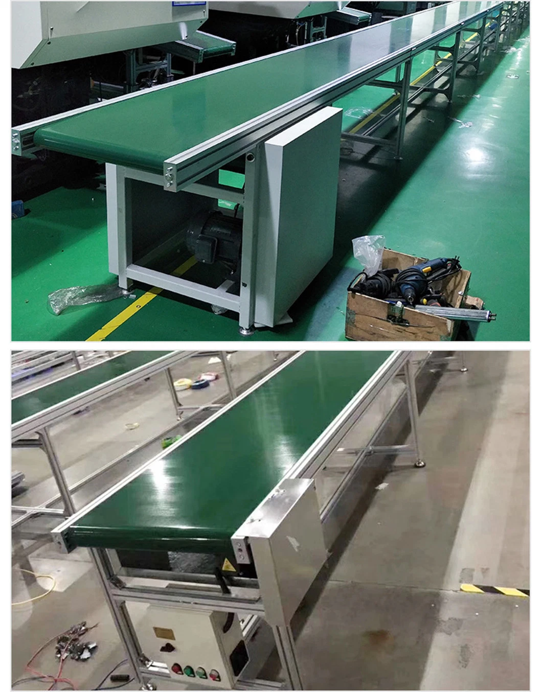 Factory Price High Quality and Diverse Flexible Belt Conveyor Belt Assembly Line