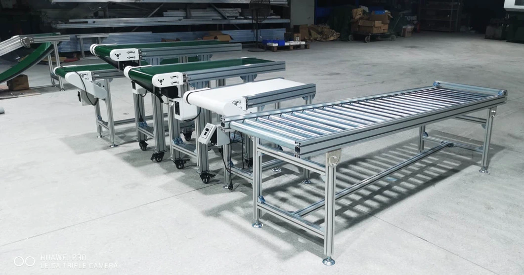 Factory Price High Quality and Diverse Flexible Belt Conveyor Belt Assembly Line