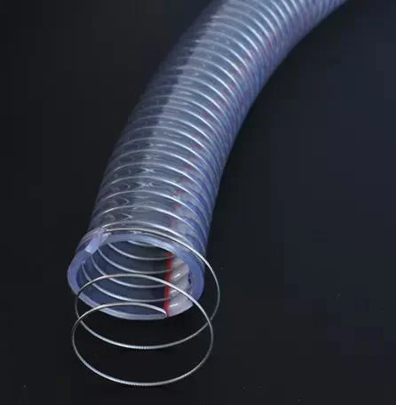 PVC Water Pipe for Water Pump Transparent Flexible Spiral Suction Pipe