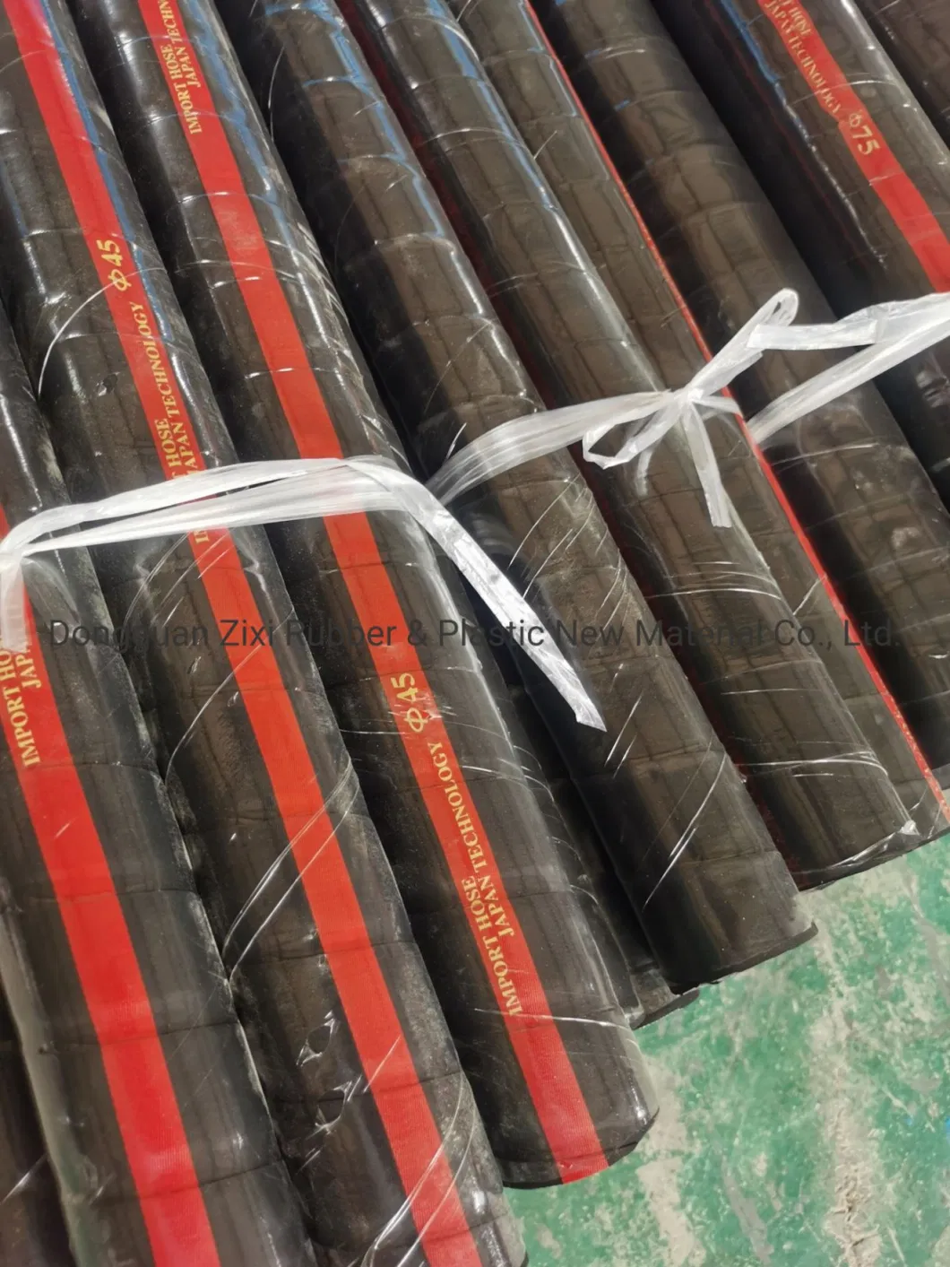 Flexible Black Steel Wire Braided Heat Resistant Oil Rubber Hose