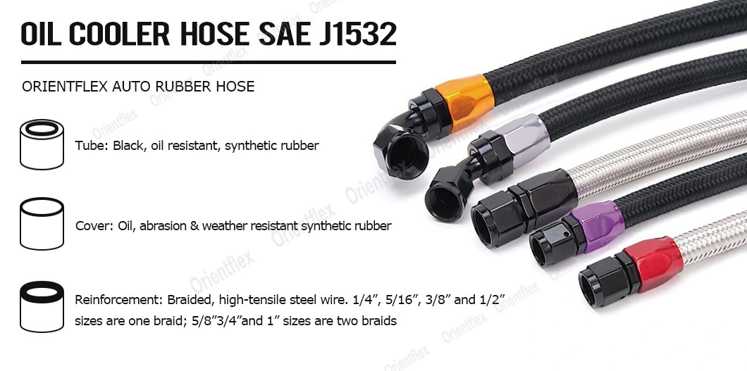 Transmission Rubber Oil Coolant Line Hose