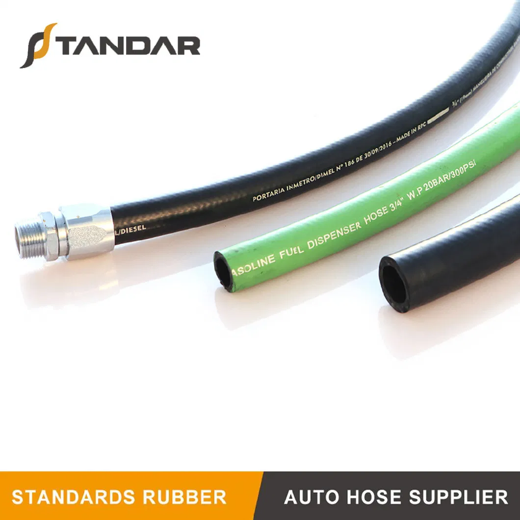 Flexible Steel Wire Braided Reinforced Rubber Petroleum Transfer Oil Resistant Gasoline Oilfield Hose