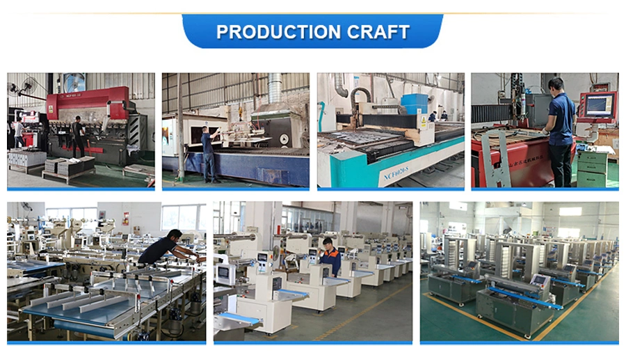Coffee Tea Milk Tea Automatic Biscuit Cookie Bread Bag Machine Connected to Box Packaging Machinery Powder Counting Collection Secondary Packing Machine Line
