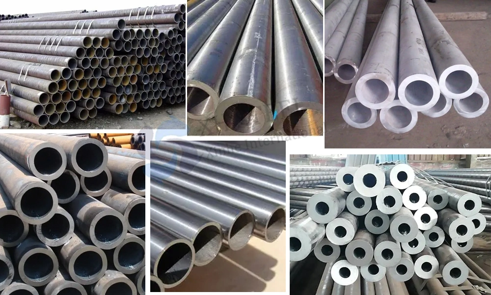 Smls Pipe Line Pipe Seamless Welded Steel Pipes ASTM A106 /A53/A213/312/A60/API 5L Sch 40 Oil Pipe Hot Rolled Line /Galvanized OCTG Casing Pipe Tubing