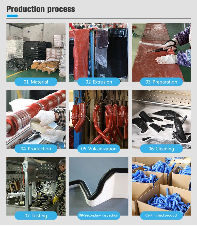 Resource Factory Customize Y Shape Silicone Hose Car Reinforced Braided Heater Hose