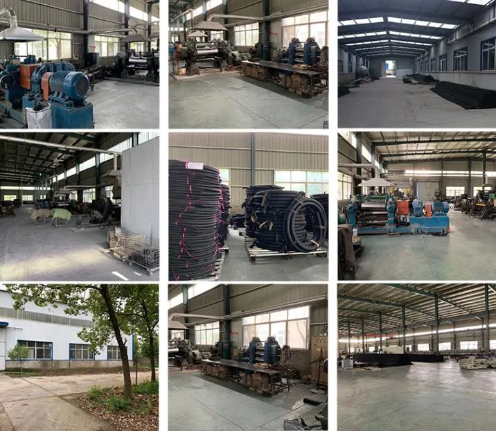 Factory Direct Sale High Pressure Hydraulic Hose Woven Flexible Rubber Oil Hose