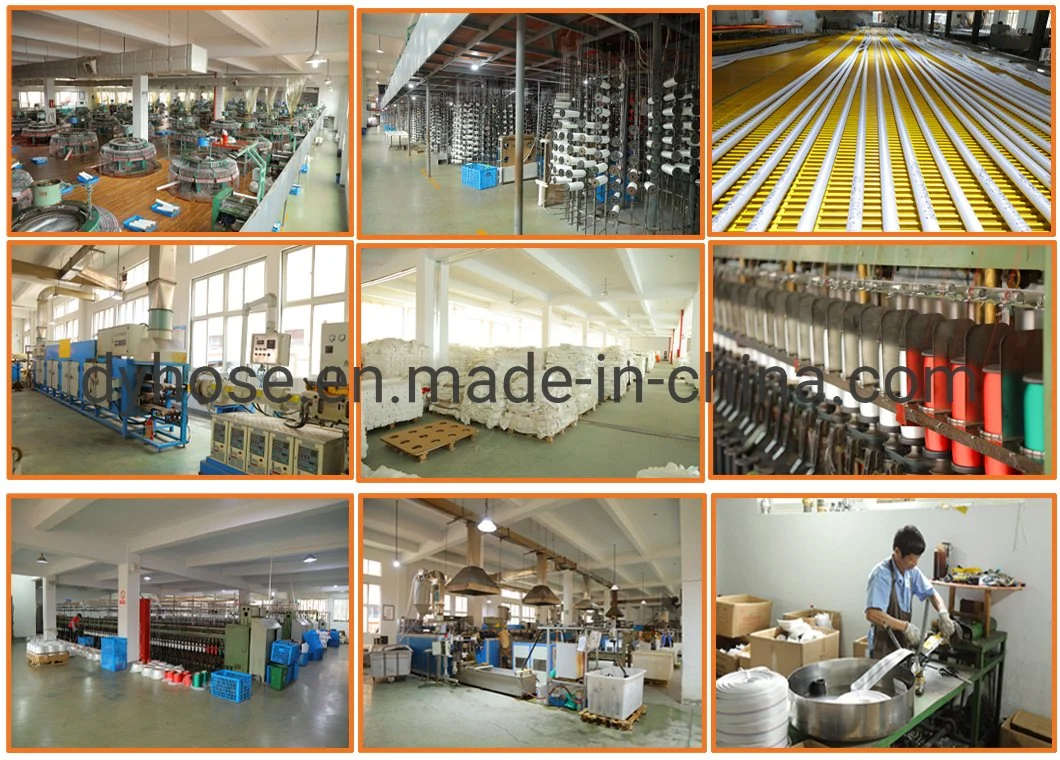 High Pressure White Marine Used PVC/Rubber/PU/Fabric Fire Hose for Fire Fighting