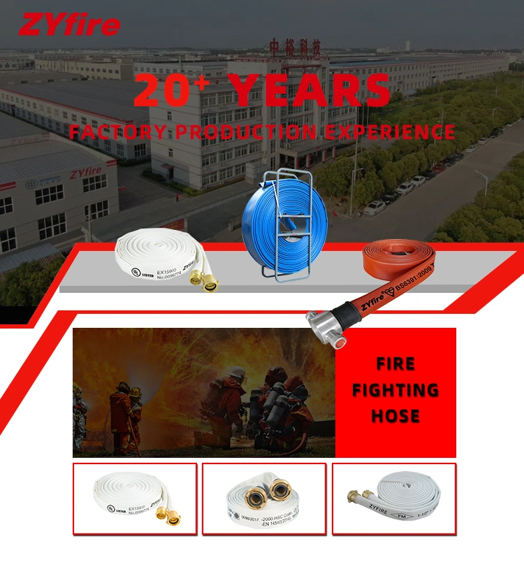 Zyfire White Coated Marine Hose for on Board Firefighting