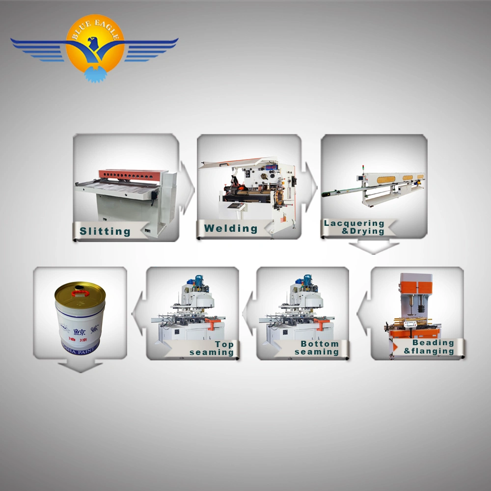 Complete Paint Production Line for All Type of 0.1-25L Metal Cans