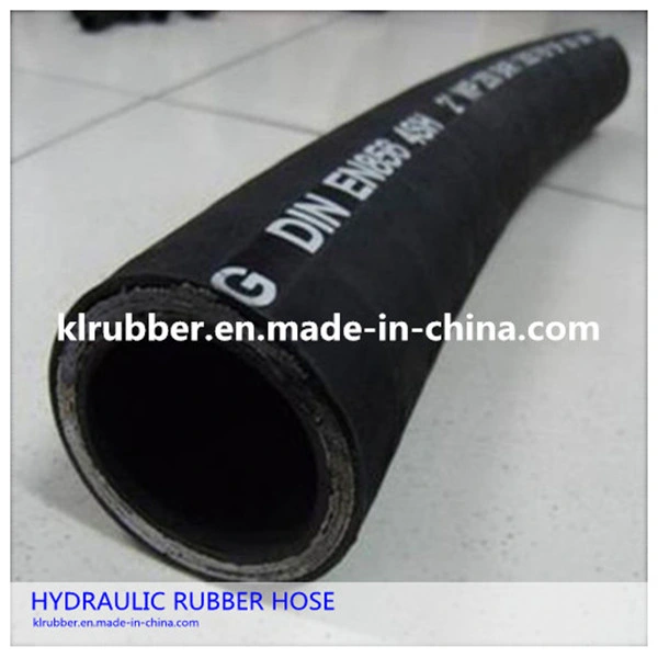 Wire Braided Oil Resistant High Pressure Flexible Hydraulic Rubber Hose