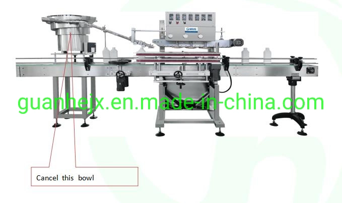 Peristaltic Pump Controlling Filling Sealing Labeling Capping Production Line