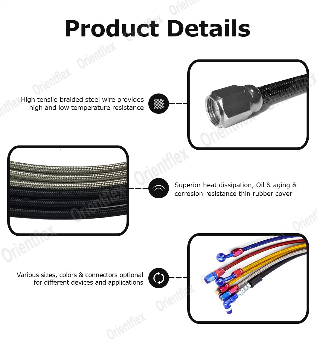 Transmission Rubber Oil Coolant Line Hose