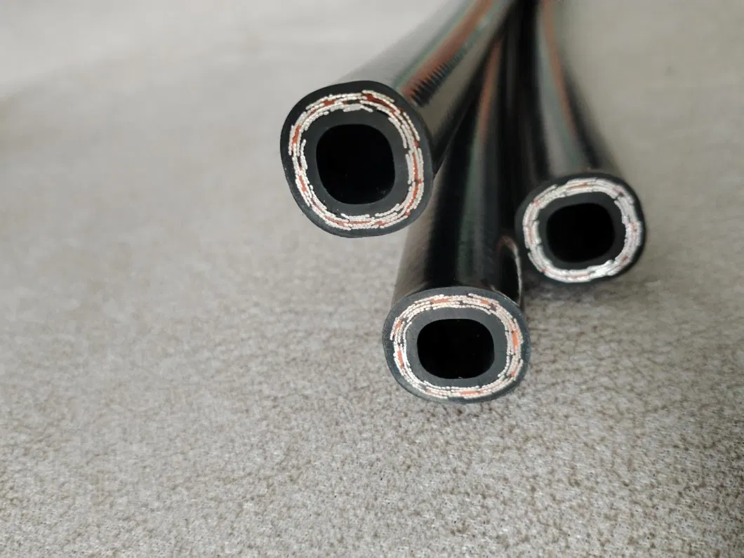 Durable and Wear-Resistant High-Quality Steel Wire Braided Hydraulic Hose Made in China R2/853 2sn