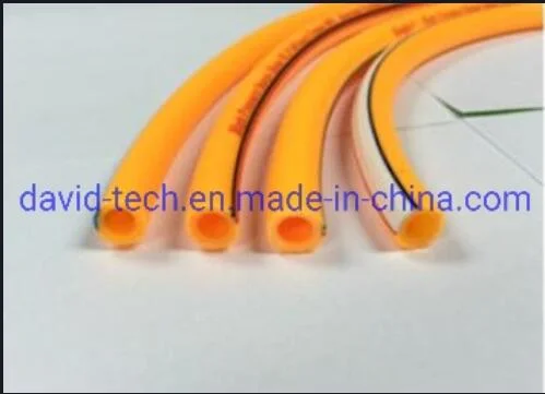 PVC Flexible Spiral Steel Wire Fiber Reinforced Water LPG Air Oil Delivery Transparent Polyester Pipe