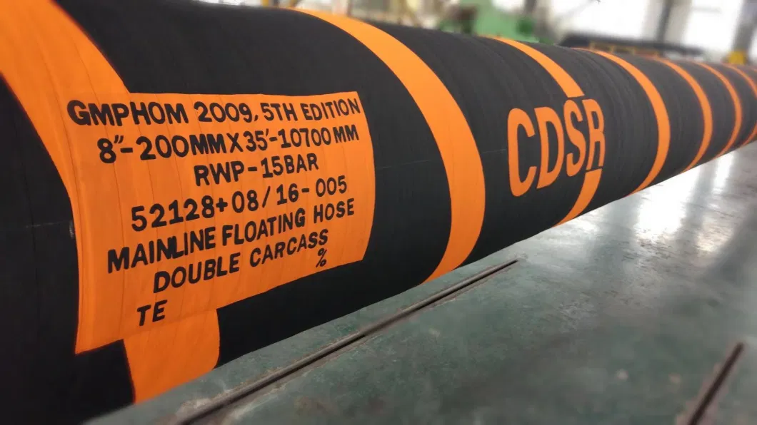 Smooth Surface Pressure Hydraulic Industrial Rubber Floating Oil Hose