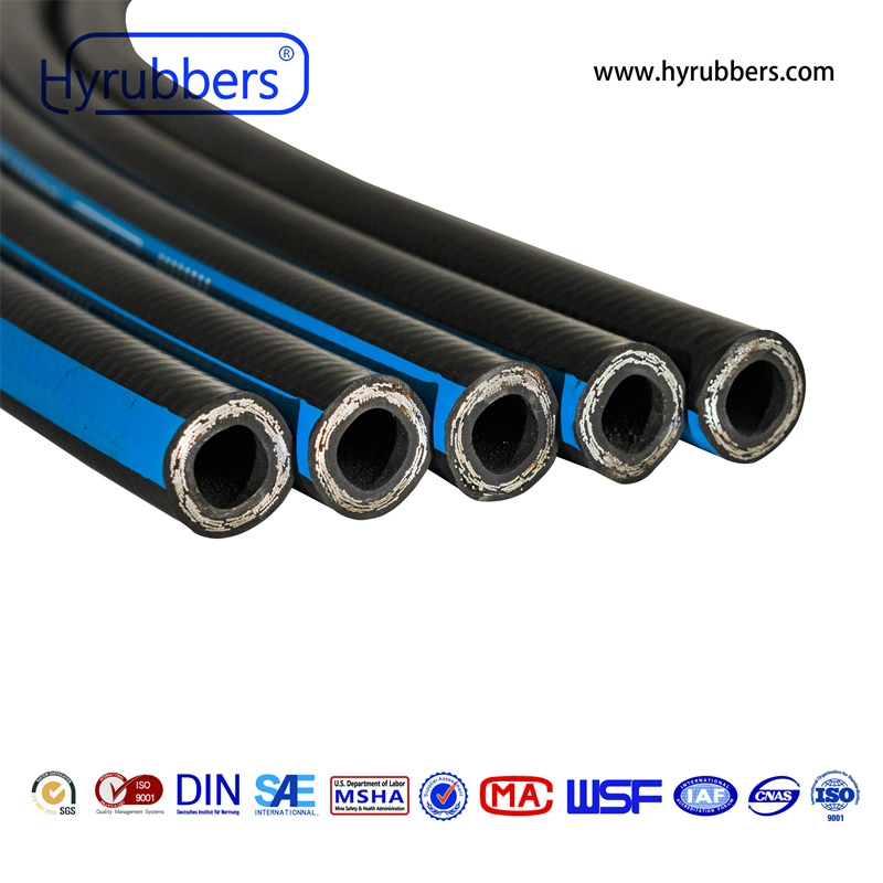 SAE 100 R1at Oil Resistant Synthetic Hydraulic Rubber Hose