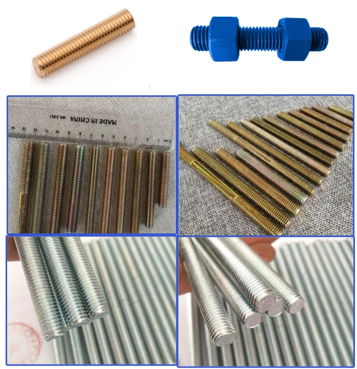 Grade 10.9 Special PTFE Thread Bolt Stud Bolt and Nuts