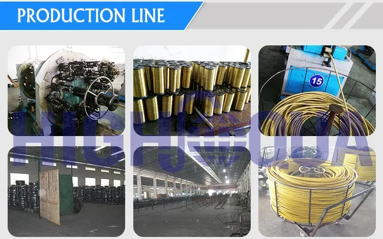 High Temperature Oil Resistant 602-0801 Hydraulic Hose 6000 Psi Manufacturer in China