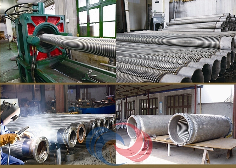 Flexible Metal Bellows Expansion Joint Vacuum Corrugated Pipe