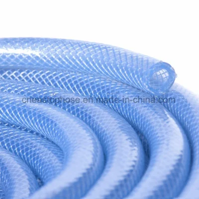 Blanco conducto PVC transparente de la manguera de agua potable Marina