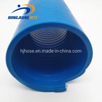Espiral de descarga de succión de bomba de agua de PVC flexible reforzada con plástico Tubo flexible