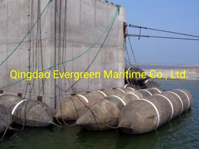 Evergreen Marine dinamismo airbags para el levantamiento de la plataforma dique flotante