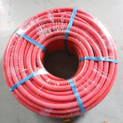 Prueba de fuego de la manguera flexible de caucho de nitrilo industriales aire/agua/barro transferencia
