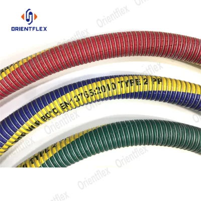Mangueras y accesorios compuestos marinos químicos para aceite de grano flexible industrial