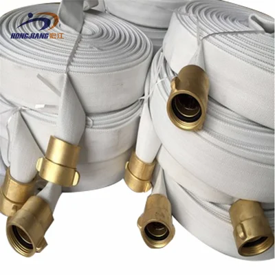 1pulgada 1.5inch 2pulgadas 2,5 pulg 4 pulgadas de 8 pulgadas de 10 pulgadas de 12 pulgadas de PU de caucho EPDM cubiertas de lona de PVC Revestimiento de PVC flexible manguera contra incendios
